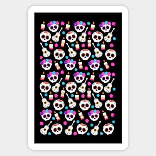 Dia de Muertos, Day of the Dead Sticker